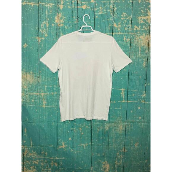 SR3MM White Graphic Cotton T-Shirt Size XL - Picture 4 of 5